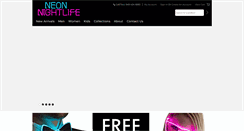 Desktop Screenshot of neonnightlife.com